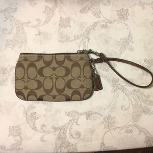 Coach wristlet